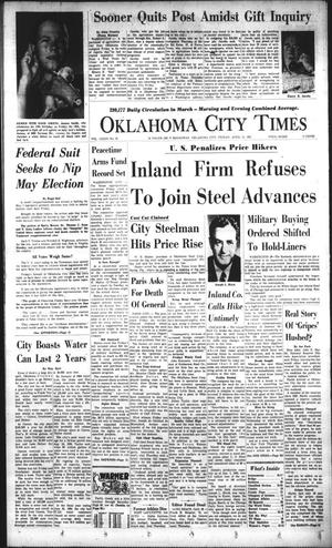 Oklahoma City Times (Oklahoma City, Okla.), Vol. 73, No. 51, Ed. 1 Friday, April 13, 1962
