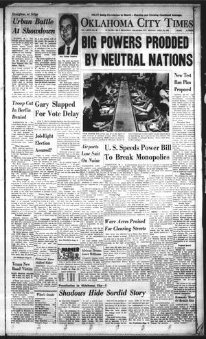 Oklahoma City Times (Oklahoma City, Okla.), Vol. 73, No. 53, Ed. 2 Monday, April 16, 1962