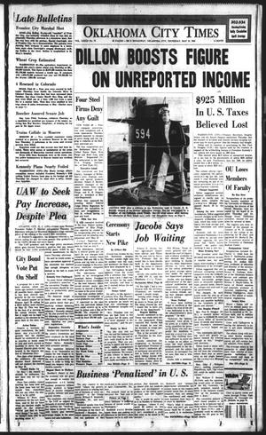 Oklahoma City Times (Oklahoma City, Okla.), Vol. 73, No. 73, Ed. 3 Thursday, May 10, 1962