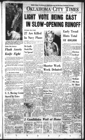 Oklahoma City Times (Oklahoma City, Okla.), Vol. 73, No. 83, Ed. 2 Tuesday, May 22, 1962