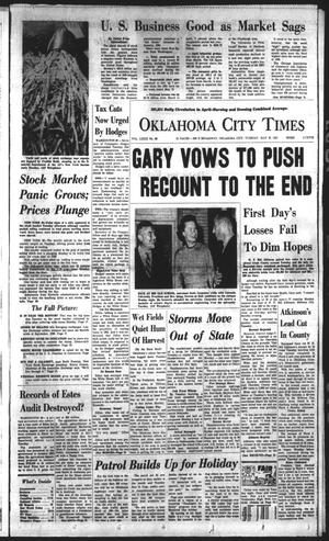 Oklahoma City Times (Oklahoma City, Okla.), Vol. 73, No. 89, Ed. 2 Tuesday, May 29, 1962