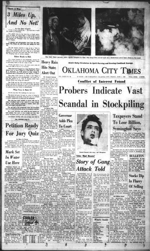 Oklahoma City Times (Oklahoma City, Okla.), Vol. 73, No. 92, Ed. 1 Friday, June 1, 1962