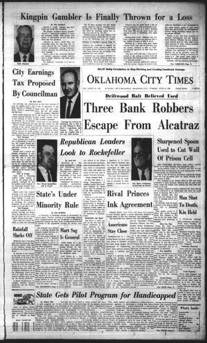 Oklahoma City Times (Oklahoma City, Okla.), Vol. 73, No. 101, Ed. 1 Tuesday, June 12, 1962