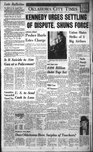 Oklahoma City Times (Oklahoma City, Okla.), Vol. 73, No. 103, Ed. 3 Thursday, June 14, 1962