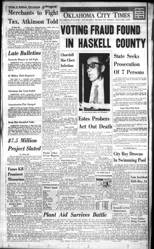Oklahoma City Times (Oklahoma City, Okla.), Vol. 73, No. 127, Ed. 3 Thursday, July 12, 1962