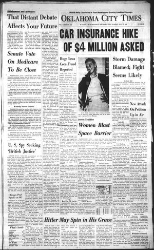 Oklahoma City Times (Oklahoma City, Okla.), Vol. 73, No. 131, Ed. 2 Tuesday, July 17, 1962