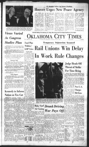 Oklahoma City Times (Oklahoma City, Okla.), Vol. 73, No. 152, Ed. 1 Friday, August 10, 1962