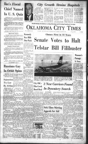 Oklahoma City Times (Oklahoma City, Okla.), Vol. 73, No. 155, Ed. 1 Tuesday, August 14, 1962