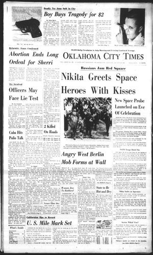 Oklahoma City Times (Oklahoma City, Okla.), Vol. 73, No. 159, Ed. 1 Saturday, August 18, 1962