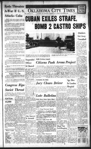 Oklahoma City Times (Oklahoma City, Okla.), Vol. 73, No. 179, Ed. 2 Tuesday, September 11, 1962
