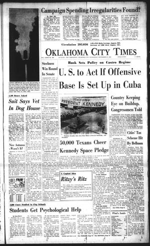 Oklahoma City Times (Oklahoma City, Okla.), Vol. 73, No. 180, Ed. 1 Wednesday, September 12, 1962