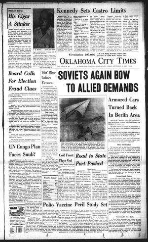 Oklahoma City Times (Oklahoma City, Okla.), Vol. 73, No. 182, Ed. 2 Friday, September 14, 1962