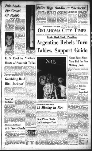 Oklahoma City Times (Oklahoma City, Okla.), Vol. 73, No. 189, Ed. 1 Saturday, September 22, 1962