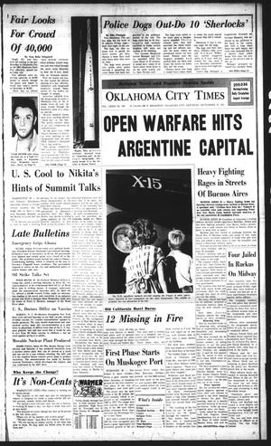 Oklahoma City Times (Oklahoma City, Okla.), Vol. 73, No. 189, Ed. 3 Saturday, September 22, 1962