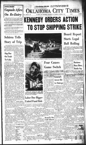 Oklahoma City Times (Oklahoma City, Okla.), Vol. 73, No. 199, Ed. 2 Thursday, October 4, 1962