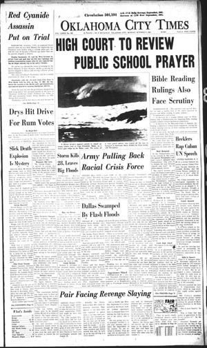 Oklahoma City Times (Oklahoma City, Okla.), Vol. 73, No. 202, Ed. 2 Monday, October 8, 1962