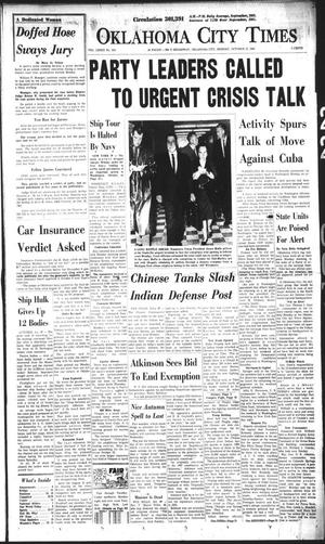 Oklahoma City Times (Oklahoma City, Okla.), Vol. 73, No. 214, Ed. 2 Monday, October 22, 1962