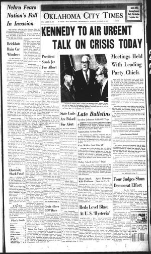 Oklahoma City Times (Oklahoma City, Okla.), Vol. 73, No. 214, Ed. 3 Monday, October 22, 1962