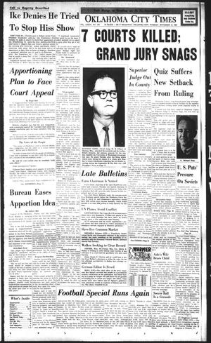 Oklahoma City Times (Oklahoma City, Okla.), Vol. 73, No. 233, Ed. 2 Tuesday, November 13, 1962
