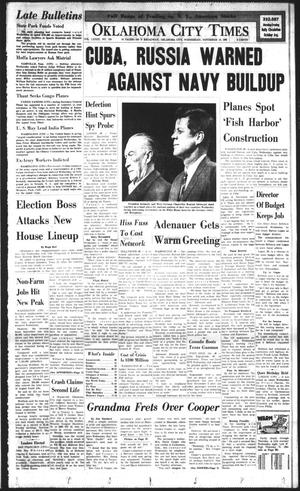 Oklahoma City Times (Oklahoma City, Okla.), Vol. 73, No. 234, Ed. 2 Wednesday, November 14, 1962