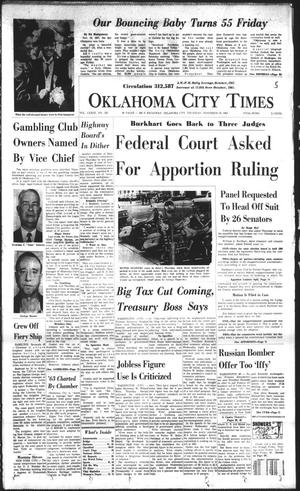 Oklahoma City Times (Oklahoma City, Okla.), Vol. 73, No. 235, Ed. 1 Thursday, November 15, 1962