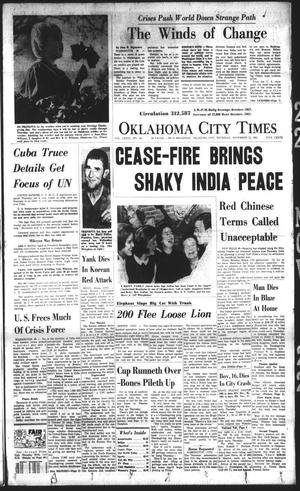 Oklahoma City Times (Oklahoma City, Okla.), Vol. 73, No. 241, Ed. 1 Thursday, November 22, 1962