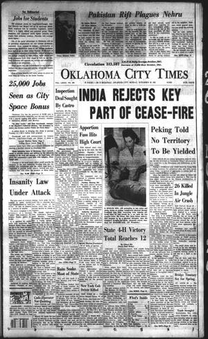 Oklahoma City Times (Oklahoma City, Okla.), Vol. 73, No. 244, Ed. 2 Monday, November 26, 1962