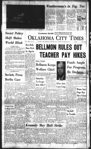 Oklahoma City Times (Oklahoma City, Okla.), Vol. 73, No. 247, Ed. 2 Thursday, November 29, 1962