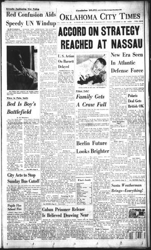 Oklahoma City Times (Oklahoma City, Okla.), Vol. 73, No. 266, Ed. 2 Friday, December 21, 1962