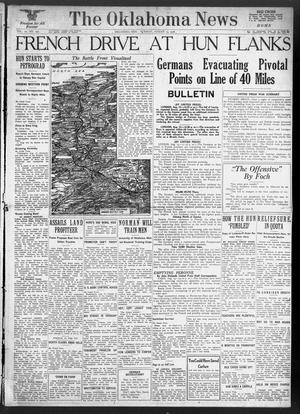 The Oklahoma News (Oklahoma City, Okla.), Vol. 12, No. 272, Ed. 1 Tuesday, August 13, 1918