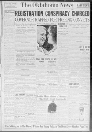The Oklahoma News (Oklahoma City, Okla.), Vol. 17, No. 19, Ed. 1 Monday, October 23, 1922