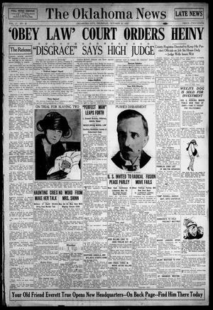 Primary view of object titled 'The Oklahoma News (Oklahoma City, Okla.), Vol. 22, No. 17, Ed. 1 Thursday, October 26, 1922'.