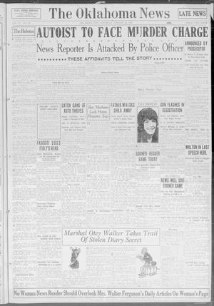 The Oklahoma News (Oklahoma City, Okla.), Vol. 17, No. 24, Ed. 1 Saturday, October 28, 1922