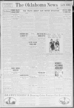 The Oklahoma News (Oklahoma City, Okla.), Vol. 17, No. 25, Ed. 1 Monday, October 30, 1922