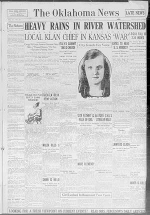 The Oklahoma News (Oklahoma City, Okla.), Vol. 17, No. 26, Ed. 1 Tuesday, October 31, 1922
