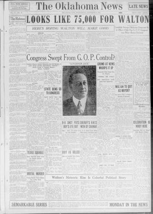 The Oklahoma News (Oklahoma City, Okla.), Vol. 17, No. 33, Ed. 1 Wednesday, November 8, 1922