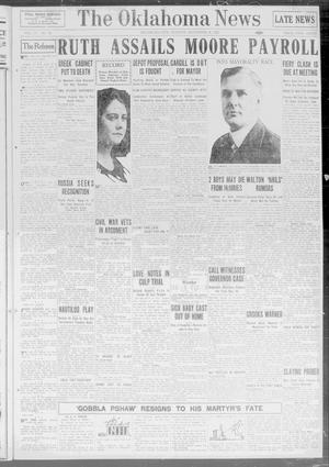 The Oklahoma News (Oklahoma City, Okla.), Vol. 17, No. 50, Ed. 1 Tuesday, November 28, 1922