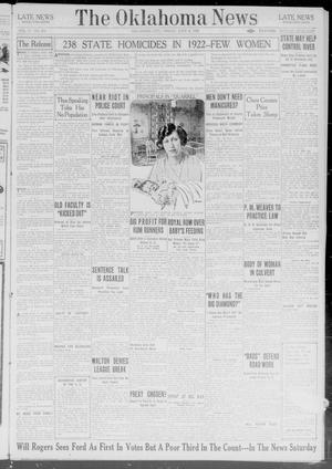 The Oklahoma News (Oklahoma City, Okla.), Vol. 17, No. 215, Ed. 1 Friday, June 8, 1923