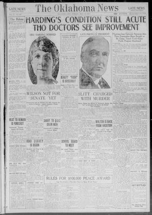 Primary view of object titled 'The Oklahoma News (Oklahoma City, Okla.), Vol. 17, No. 260, Ed. 1 Monday, July 30, 1923'.