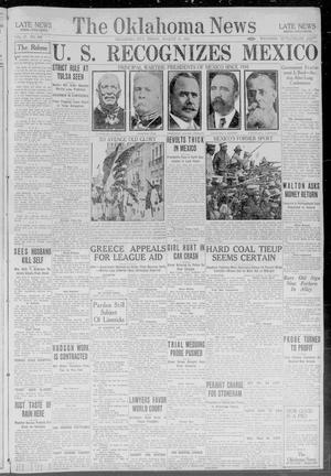 Primary view of object titled 'The Oklahoma News (Oklahoma City, Okla.), Vol. 17, No. 288, Ed. 1 Friday, August 31, 1923'.