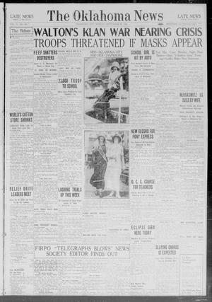 The Oklahoma News (Oklahoma City, Okla.), Vol. 17, No. 296, Ed. 1 Monday, September 10, 1923