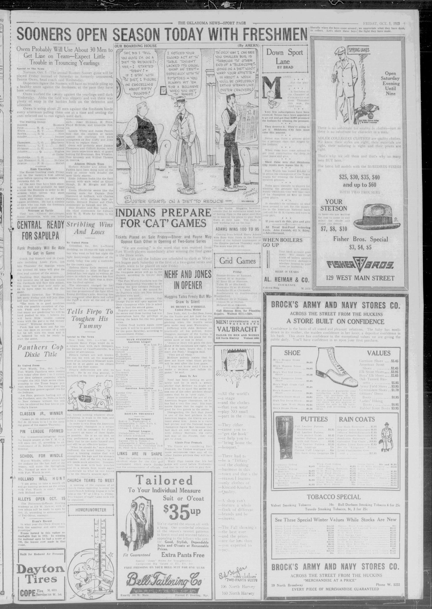 The Oklahoma News (Oklahoma City, Okla.), Vol. 18, No. 6, Ed. 1 Friday, October 5, 1923
                                                
                                                    [Sequence #]: 13 of 16
                                                
