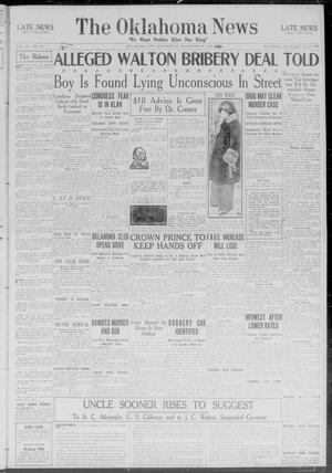 Primary view of object titled 'The Oklahoma News (Oklahoma City, Okla.), Vol. 18, No. 40, Ed. 1 Wednesday, November 14, 1923'.