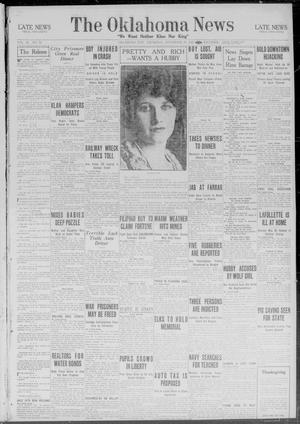 The Oklahoma News (Oklahoma City, Okla.), Vol. 18, No. 53, Ed. 1 Thursday, November 29, 1923