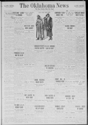 The Oklahoma News (Oklahoma City, Okla.), Vol. 18, No. 102, Ed. 1 Friday, January 25, 1924