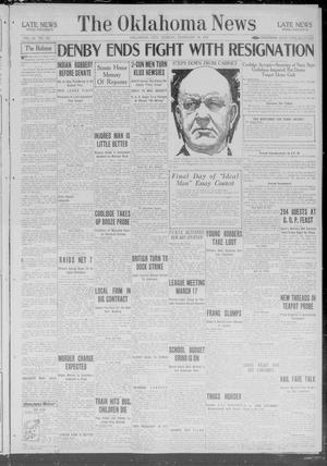 The Oklahoma News (Oklahoma City, Okla.), Vol. 18, No. 122, Ed. 1 Monday, February 18, 1924