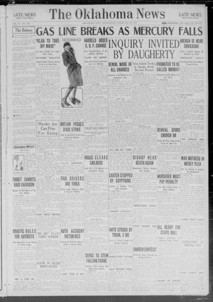 Primary view of object titled 'The Oklahoma News (Oklahoma City, Okla.), Vol. 18, No. 124, Ed. 1 Wednesday, February 20, 1924'.