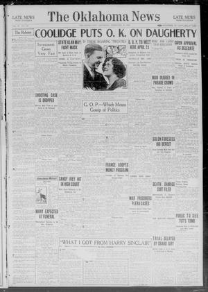 The Oklahoma News (Oklahoma City, Okla.), Vol. 18, No. 127, Ed. 1 Saturday, February 23, 1924