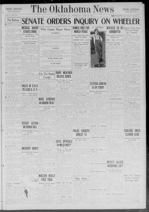 The Oklahoma News (Oklahoma City, Okla.), Vol. 18, No. 166, Ed. 1 Wednesday, April 9, 1924