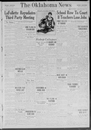 The Oklahoma News (Oklahoma City, Okla.), Vol. 18, No. 208, Ed. 1 Wednesday, May 28, 1924
